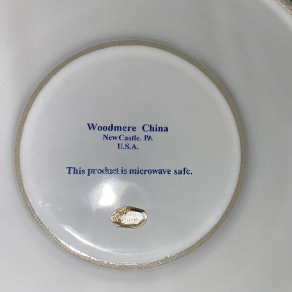 EAGLE BRAND Pie Plate Traditional Pumpkin Pie Recipe by Woodmere China 1999 - Picture 4 of 4